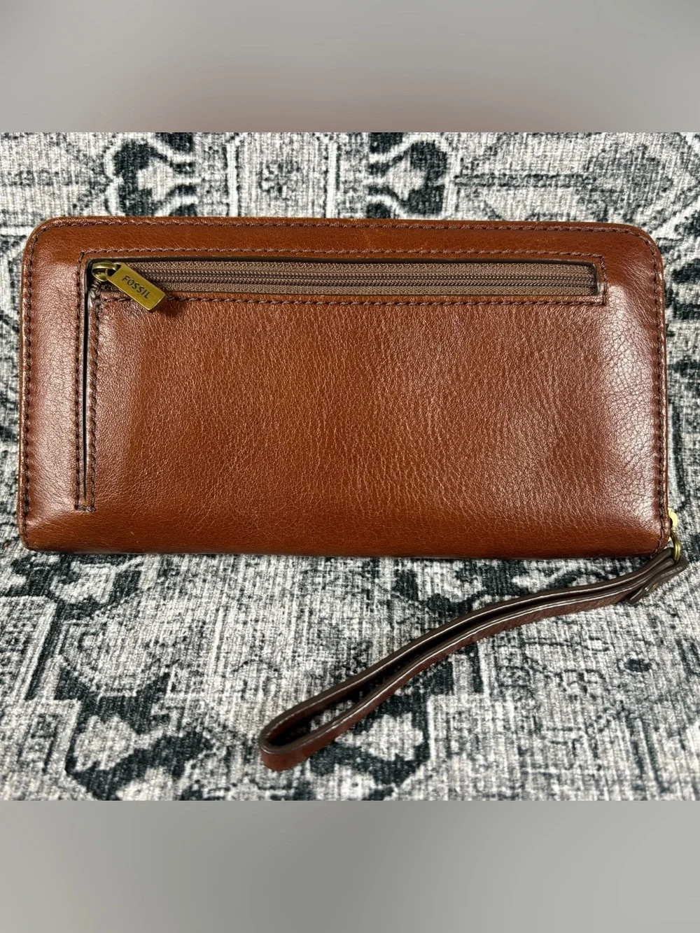 Fossil leather wallet - Picture 3 of 8